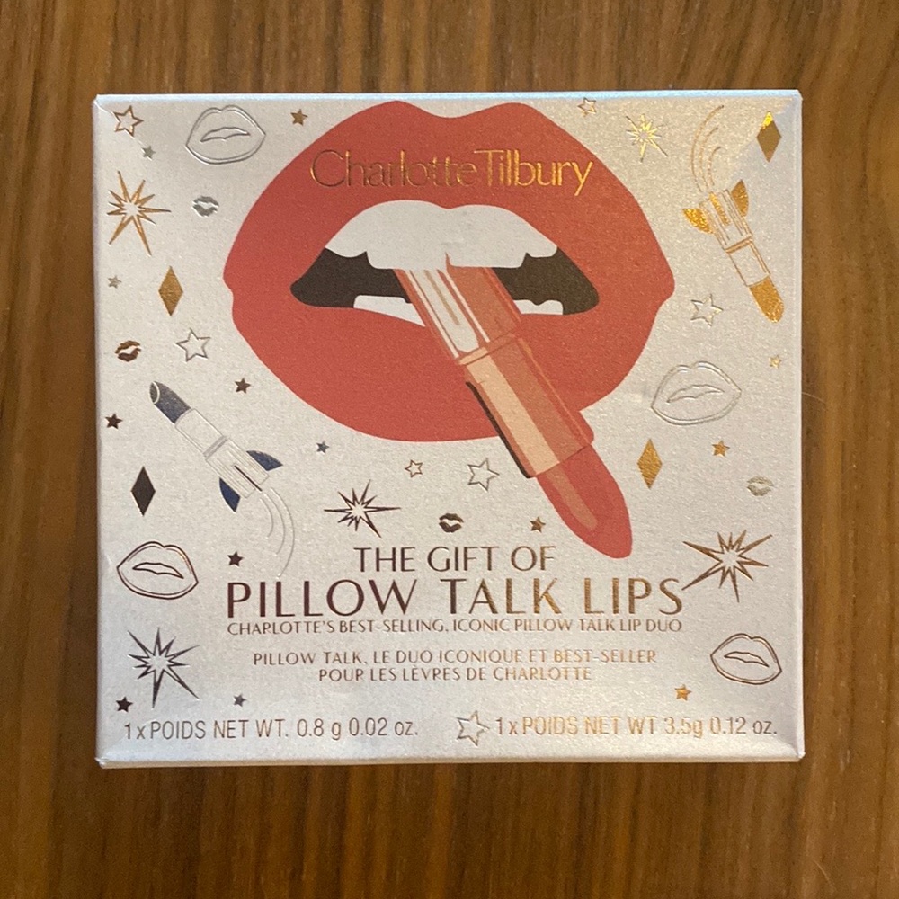 Charlotte Tilbury Pillow Talk Lipstick and Lip Liner